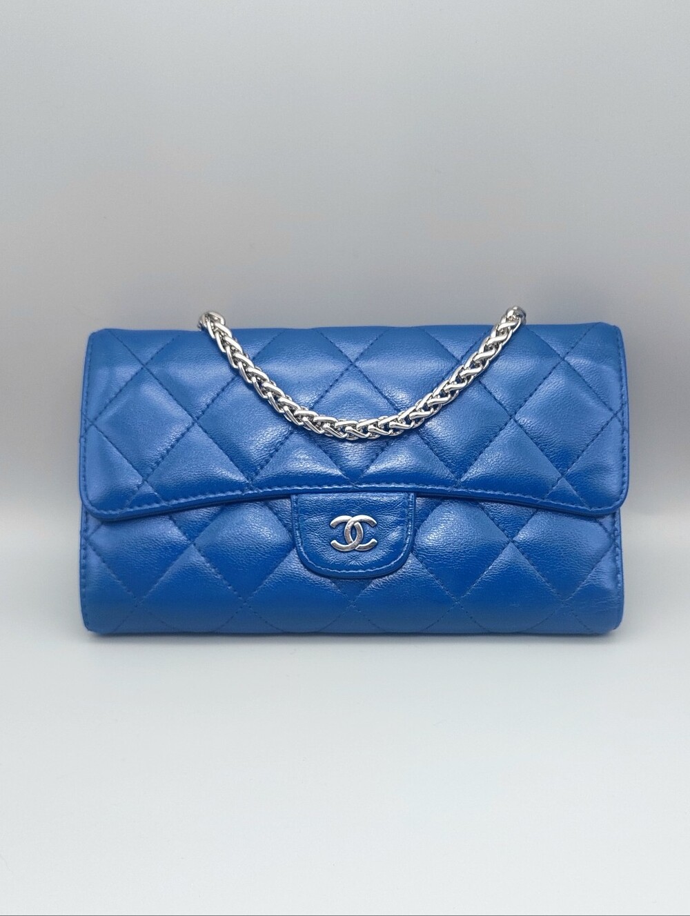 💙CHANEL Black Authentic Tri-fold Wallet/Clutch💙